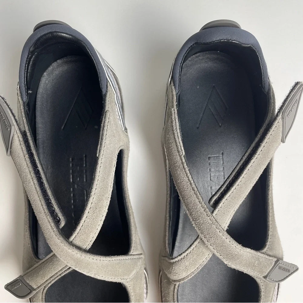 The Attico Floor01 Nomad Ballerina Flat Grey 39 - Picture 5 of 14